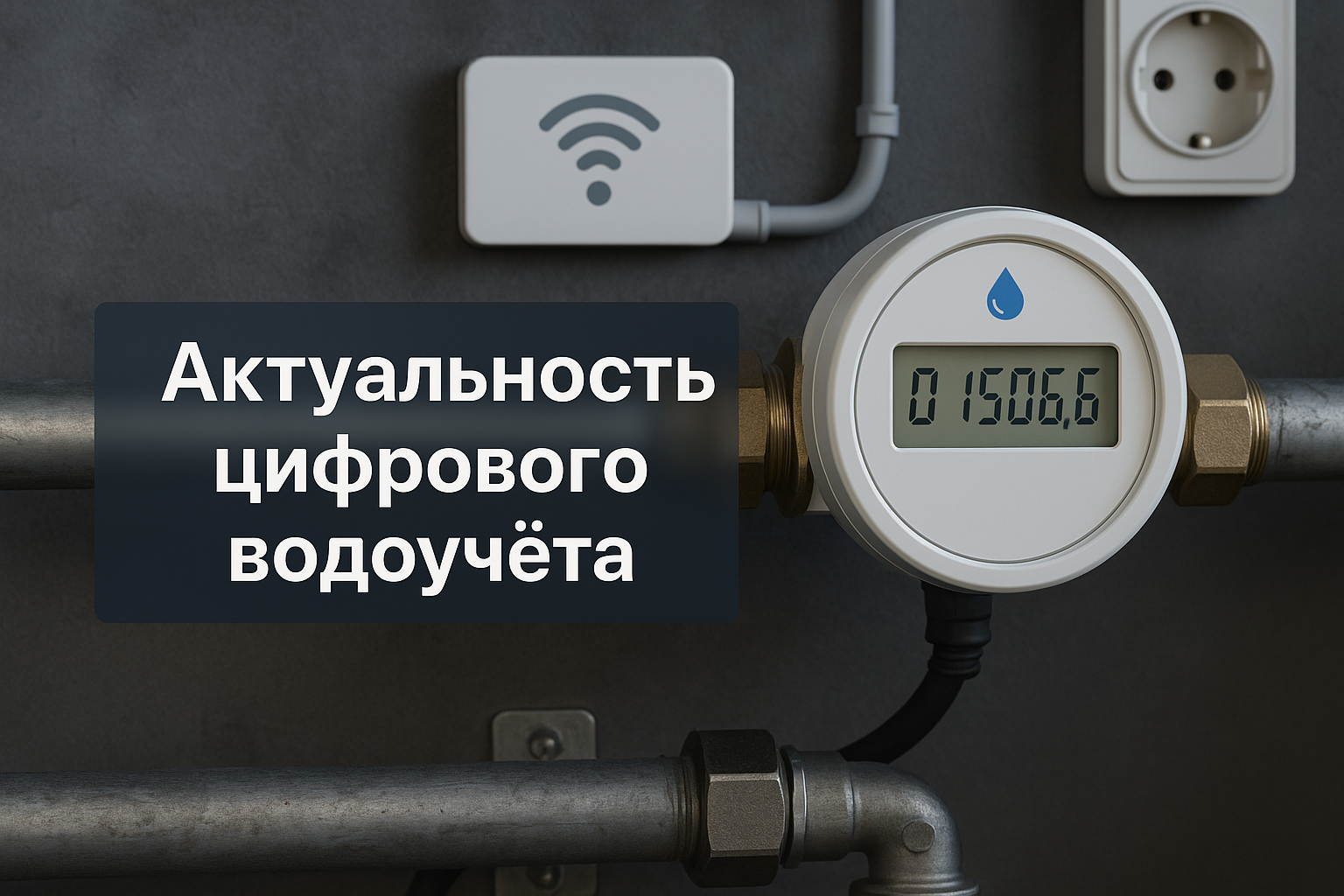 Актуальность цифрового водоучёта