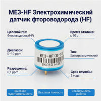 ME3-HF Электрохимический датчик фтороводорода (HF)