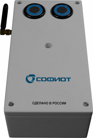 Газоанализатор на 2 датчика Аммиак + Сероводород